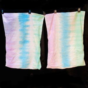 Pottery Barn Teen Tie Dyed Pillow Shams